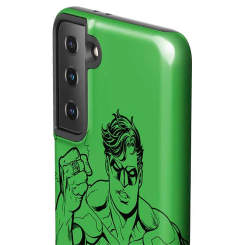 DC Comics Green Lantern Comic Pop Galaxy S21 FE Pro Case