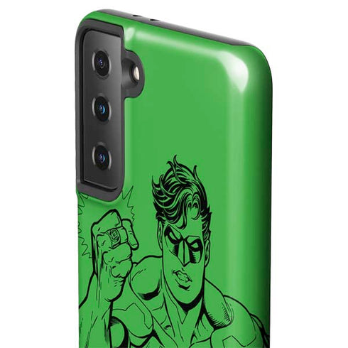 DC Comics Green Lantern Comic Pop Galaxy S21 Plus 5G Pro Case