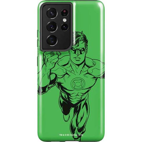 DC Comics Green Lantern Comic Pop Galaxy S21 Ultra 5G Pro Case