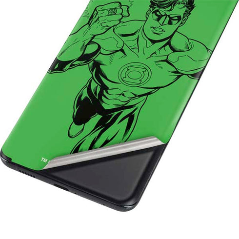 DC Comics Green Lantern Comic Pop Galaxy S21 Ultra 5G Skin