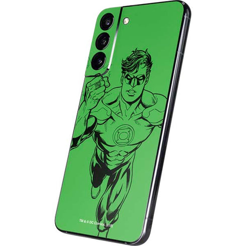 DC Comics Green Lantern Comic Pop Galaxy S22 Plus Skin