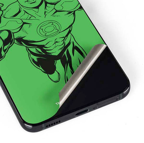 DC Comics Green Lantern Comic Pop Galaxy S22 Plus Skin