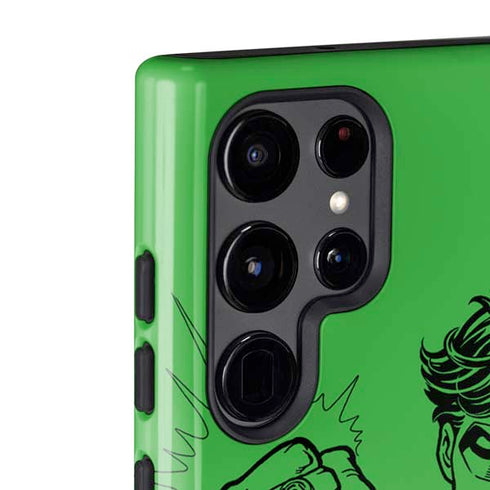 DC Comics Green Lantern Comic Pop Galaxy S22 Ultra Pro Case