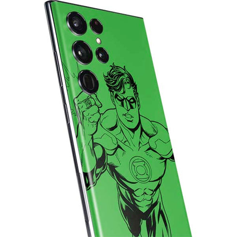 DC Comics Green Lantern Comic Pop Galaxy S22 Ultra Skin