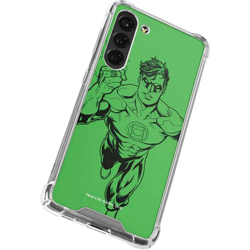 DC Comics Green Lantern Comic Pop Galaxy S23 Plus Clear Case