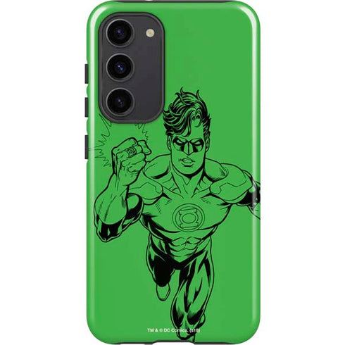 DC Comics Green Lantern Comic Pop Galaxy S23 Plus Pro Case