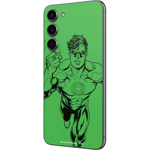 DC Comics Green Lantern Comic Pop Galaxy S23 Plus Skin
