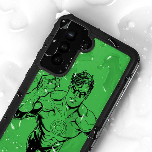 DC Comics Green Lantern Comic Pop Galaxy S23 Plus Waterproof Case