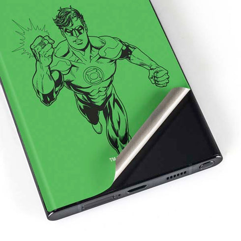 DC Comics Green Lantern Comic Pop Galaxy S23 Ultra Skin