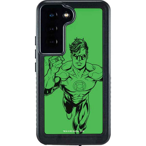 DC Comics Green Lantern Comic Pop Galaxy S23 Waterproof Case