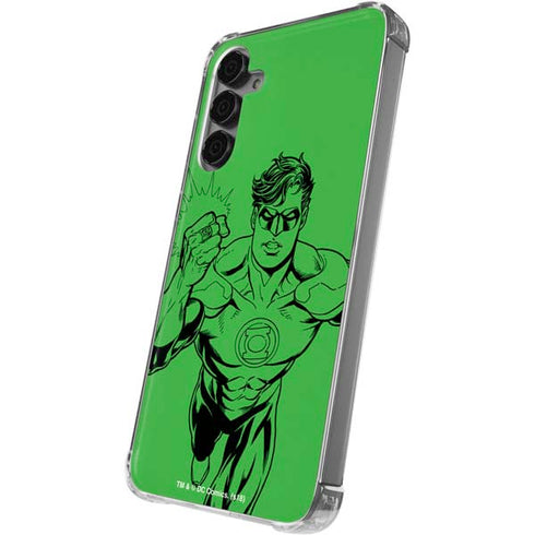 DC Comics Green Lantern Comic Pop Galaxy S24 Plus Clear Case