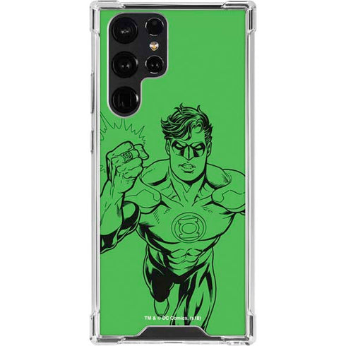 DC Comics Green Lantern Comic Pop Galaxy S24 Ultra Clear Case