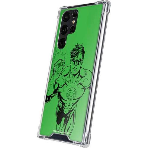 DC Comics Green Lantern Comic Pop Galaxy S24 Ultra Clear Case