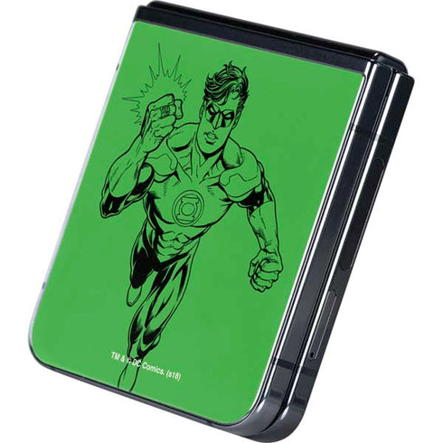 DC Comics Green Lantern Comic Pop Galaxy Z Flip5 5G Skin