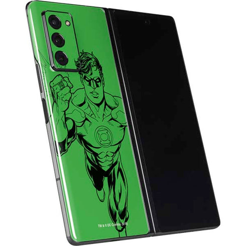 DC Comics Green Lantern Comic Pop Galaxy Z Fold2 5G Skin