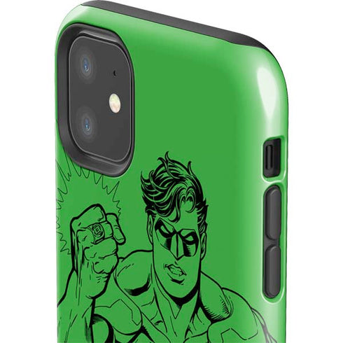 DC Comics Green Lantern Comic Pop iPhone 11 Impact Case
