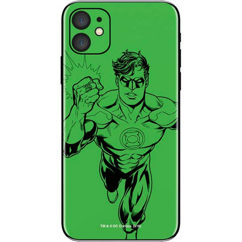 DC Comics Green Lantern Comic Pop iPhone 11 Skin
