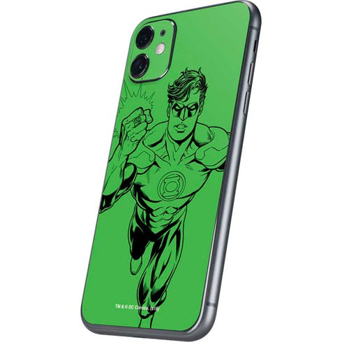 DC Comics Green Lantern Comic Pop iPhone 11 Skin