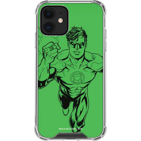 DC Comics Green Lantern Comic Pop iPhone 12 Mini Clear Case