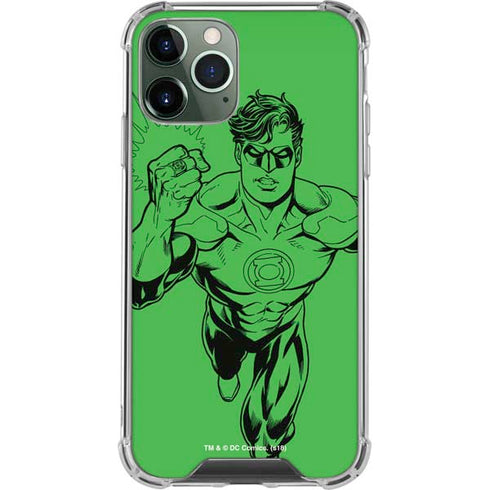 DC Comics Green Lantern Comic Pop iPhone 12 Pro Clear Case