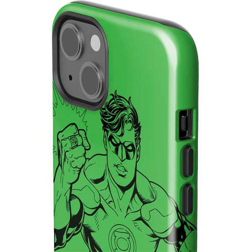 DC Comics Green Lantern Comic Pop iPhone 15 Impact Case
