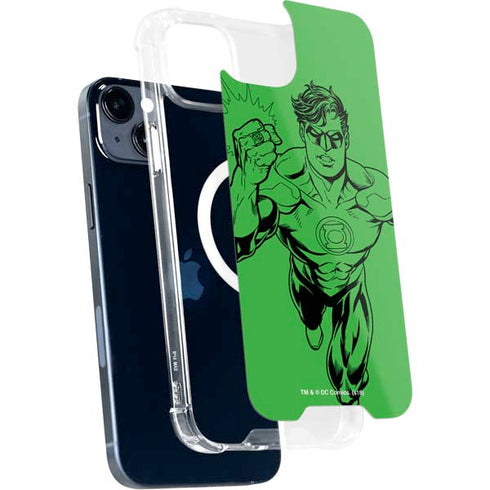 DC Comics Green Lantern Comic Pop iPhone 15 Plus MagSafe Case