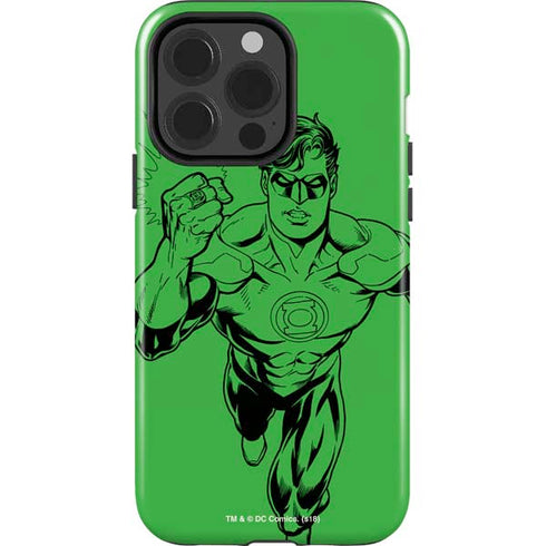 DC Comics Green Lantern Comic Pop iPhone 15 Pro Impact Case