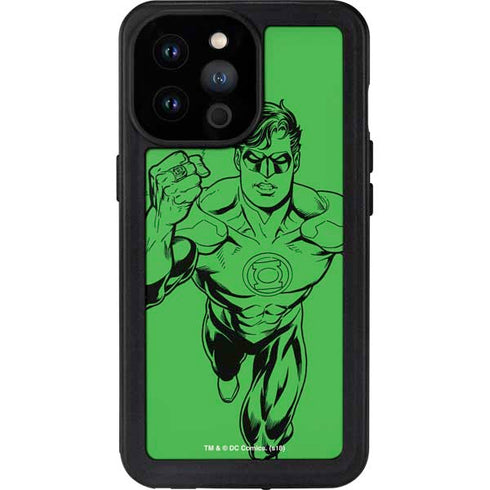 DC Comics Green Lantern Comic Pop iPhone 14 Pro Max Waterproof Case