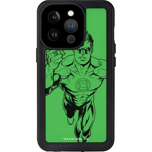 DC Comics Green Lantern Comic Pop iPhone 14 Pro Waterproof Case