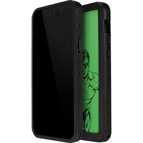 DC Comics Green Lantern Comic Pop iPhone 15 Waterproof Case
