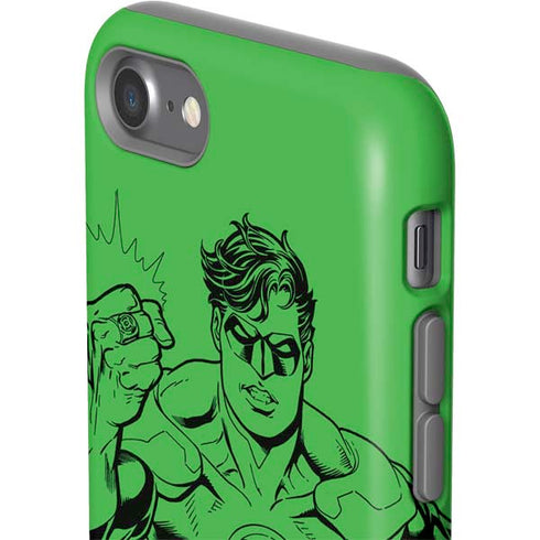 DC Comics Green Lantern Comic Pop iPhone SE (2nd & 3rd Gen) Pro Case