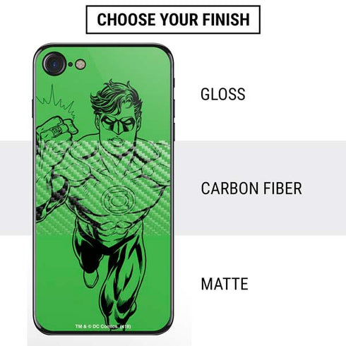 DC Comics Green Lantern Comic Pop iPhone SE (2nd & 3rd Gen) Skin