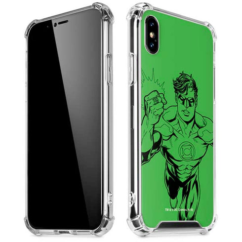 DC Comics Green Lantern Comic Pop iPhone XS Max Clear Case