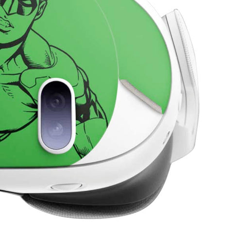 DC Comics Green Lantern Comic Pop Meta Quest 3 Skin