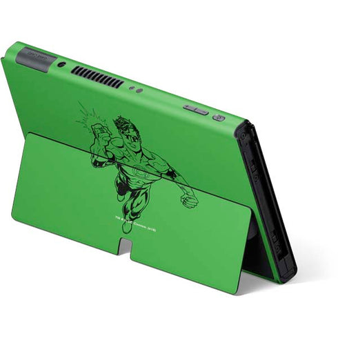 DC Comics Green Lantern Comic Pop Nintendo Switch OLED (2021) Skin