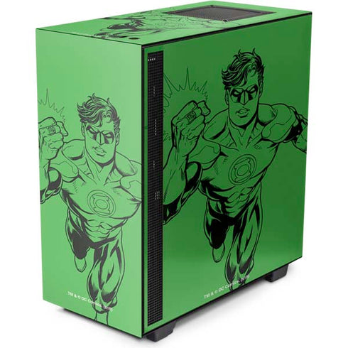 DC Comics Green Lantern Comic Pop NZXT H510 Compact ATX Mid-Tower Case Skin