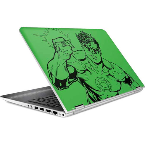 DC Comics Green Lantern Comic Pop HP Pavilion Skin