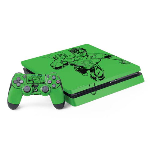 DC Comics Green Lantern Comic Pop PS4 Slim Bundle Skin