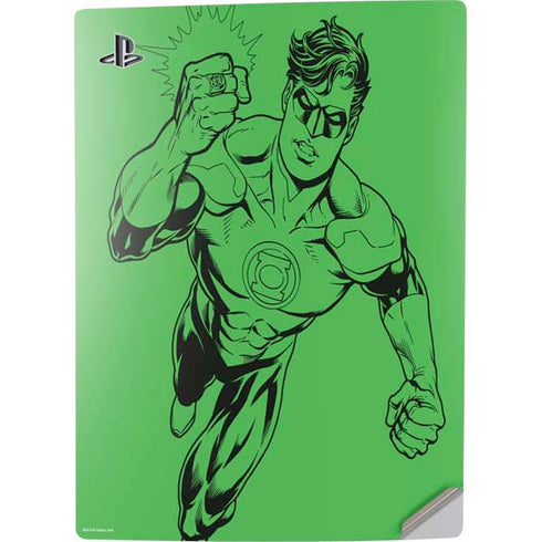 DC Comics Green Lantern Comic Pop PS5 Digital Edition Console Skin