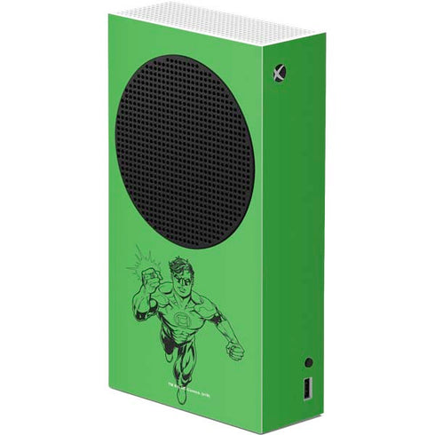 DC Comics Green Lantern Comic Pop Xbox Series S Console Skin