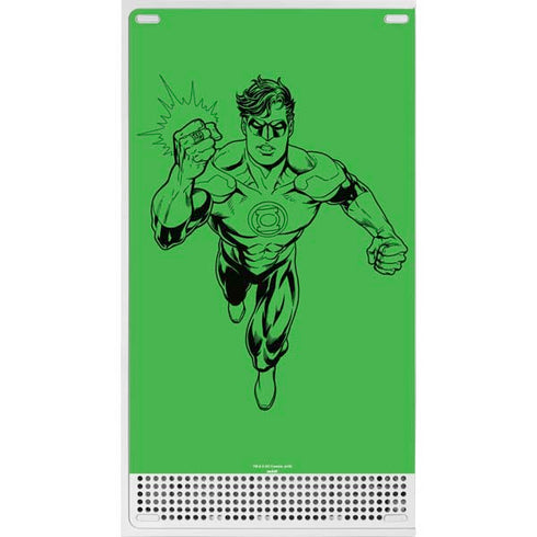 DC Comics Green Lantern Comic Pop Xbox Series S Console Skin