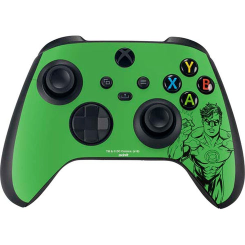 DC Comics Green Lantern Comic Pop Xbox Series X Controller Skin