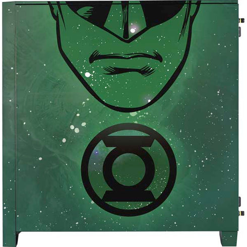 DC Comics Green Lantern Cosmic Portrait Corsair 4000D Tempered Glass Mid-Tower ATX Case Skin