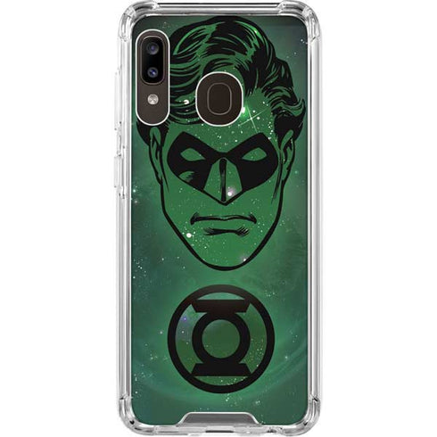 DC Comics Green Lantern Cosmic Portrait Galaxy A30 Clear Case