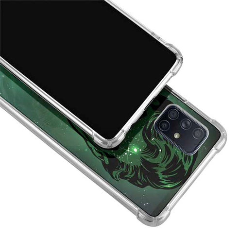 DC Comics Green Lantern Cosmic Portrait Galaxy A71 5G Clear Case