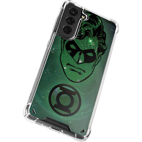 DC Comics Green Lantern Cosmic Portrait Galaxy S21 Plus 5G Clear Case