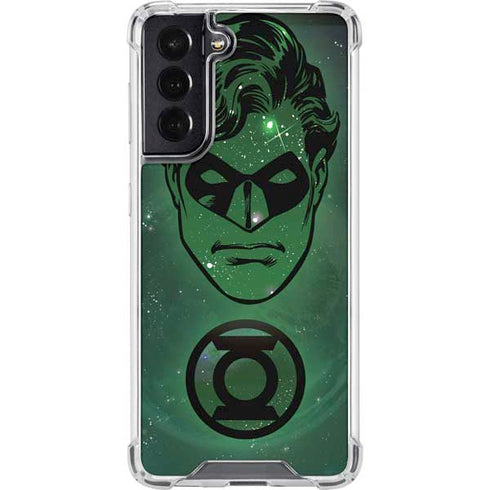 DC Comics Green Lantern Cosmic Portrait Galaxy S22 Clear Case