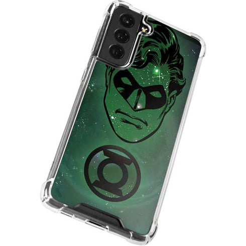 DC Comics Green Lantern Cosmic Portrait Galaxy S22 Clear Case