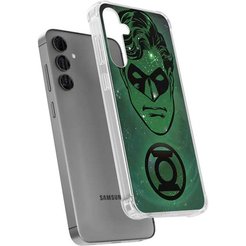 DC Comics Green Lantern Cosmic Portrait Galaxy S24 Plus Clear Case