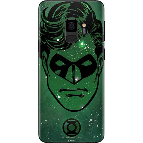 DC Comics Green Lantern Cosmic Portrait Galaxy S9 Skin